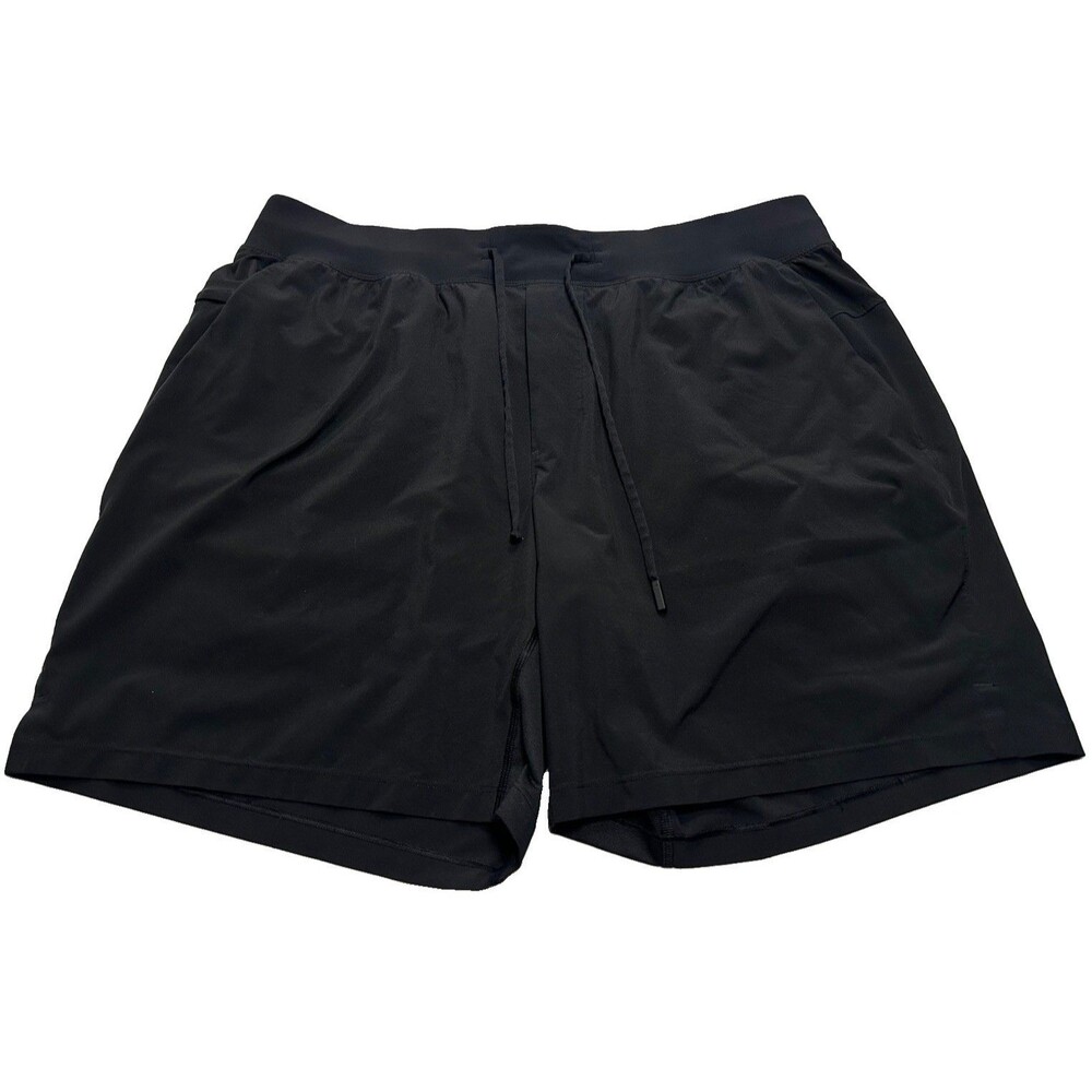 Men's Lululemon T.H.E. Short *Linerless 7" Size XL Black M7AHLS